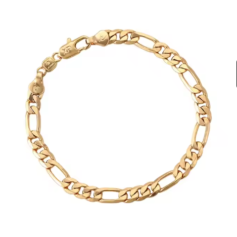 75479 xuping Fashion 18k Gold No Stone Bracelet for Men and Women